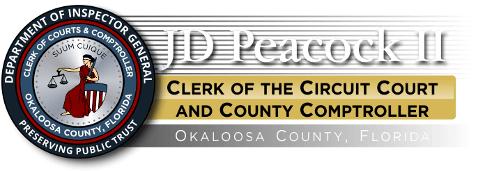 Okaloosa Clerk of the Circuit Court & County Comptroller